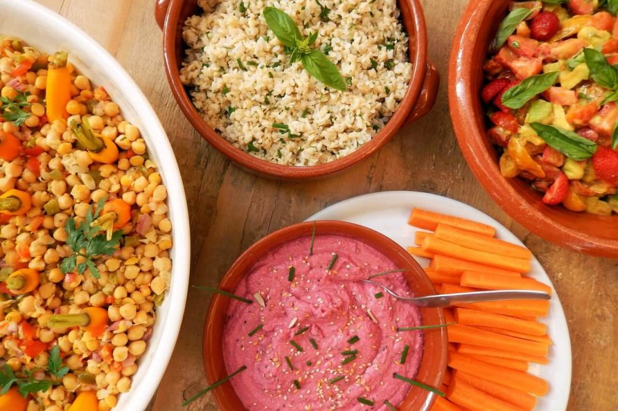 Travelling as a vegan with homemade food