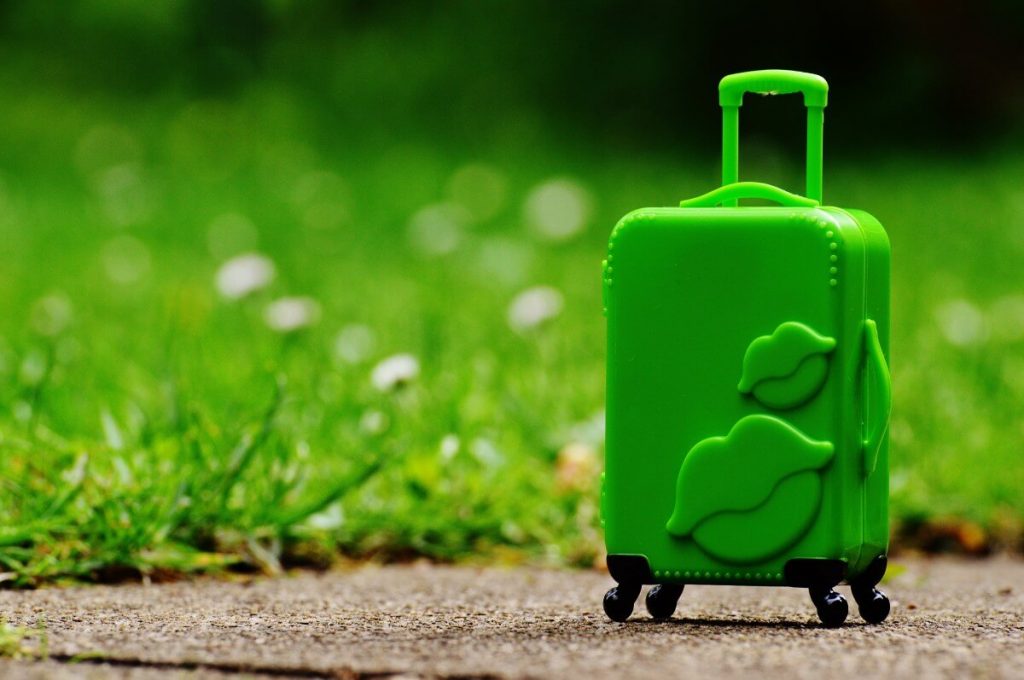 green and eco friendly travel - travelling as a vegan header